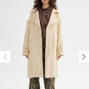 waffle coat Urban outfitters